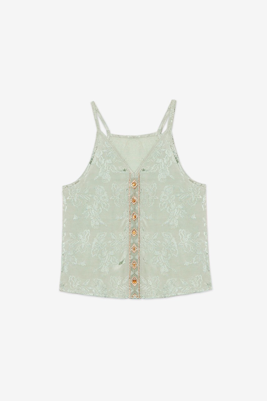 EMBROIDERED TANK TOP 3