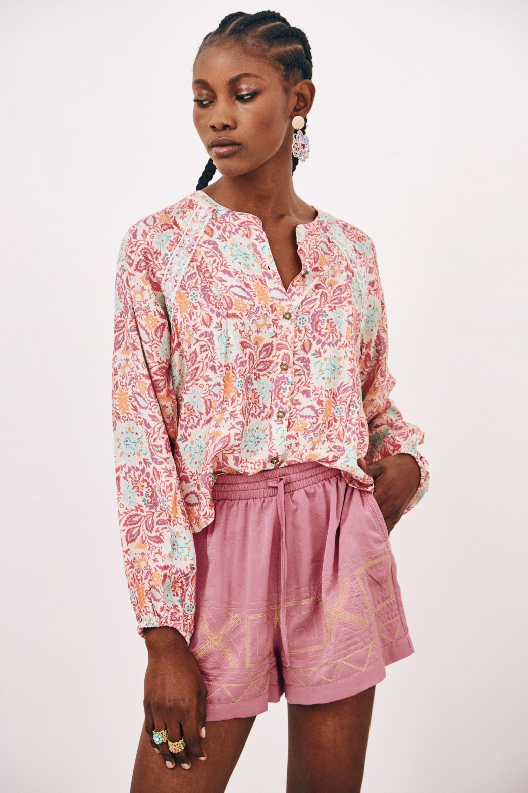 BLUSA FLORES MULTICOLOR