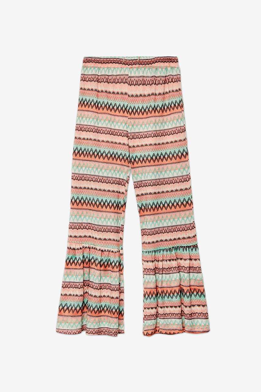 STRIPED KNIT TROUSERS 3