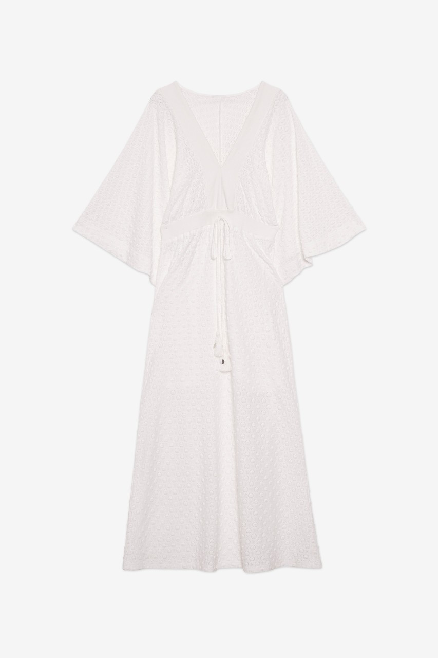 RIBBED KNIT DRESS