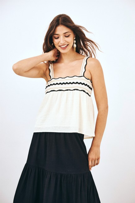 TOP CENEFAS CROCHET