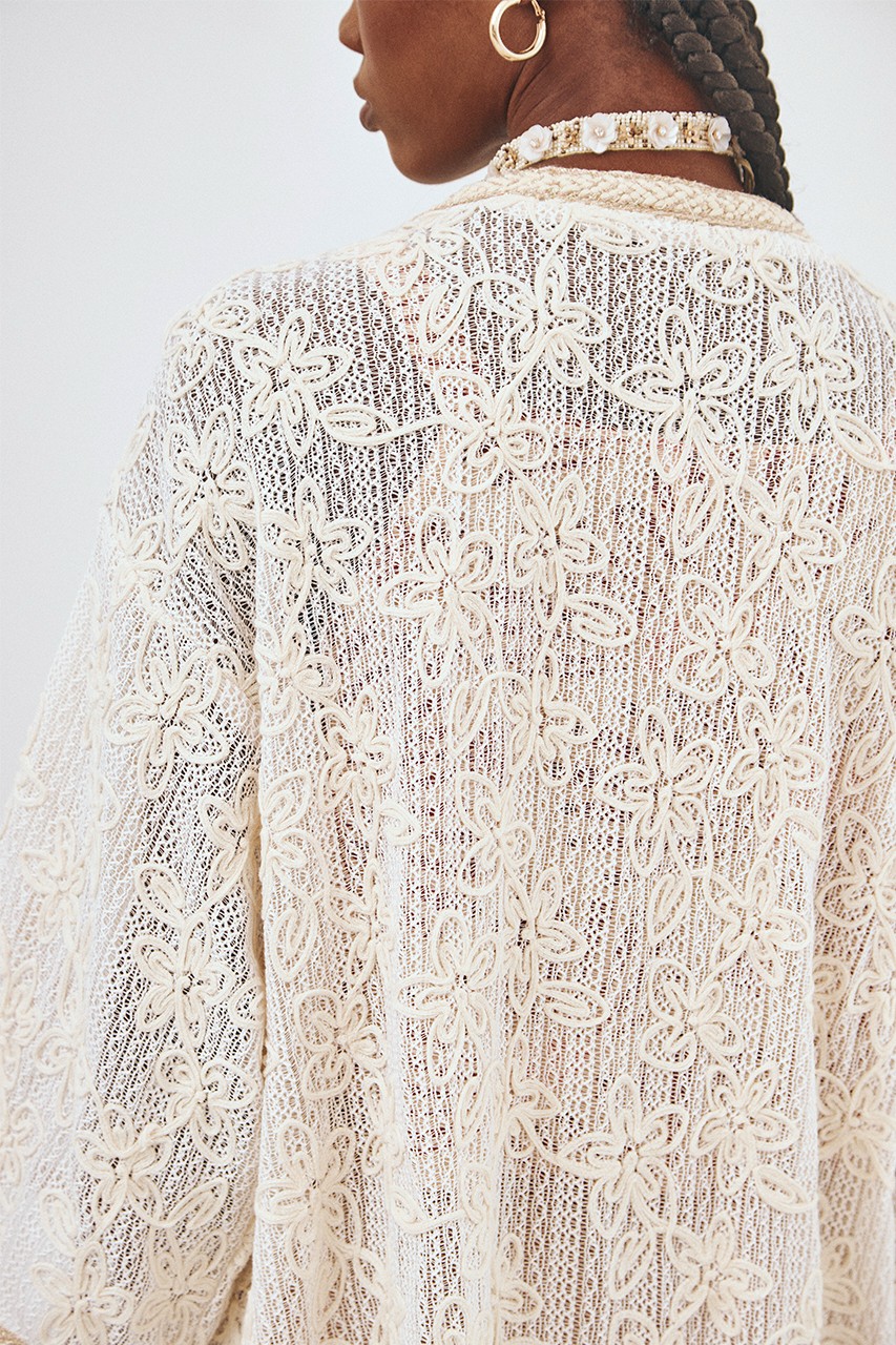 LONG SLEEVE KIMONO WITH FRINGES 4