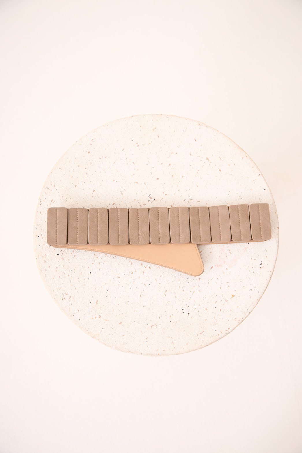 STUDDED ASYMMETRICAL BELT