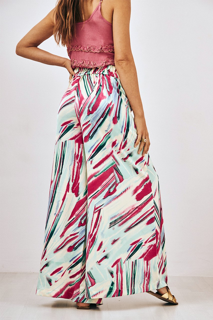 PANTALÓN FLUIDO ESTAMPADO