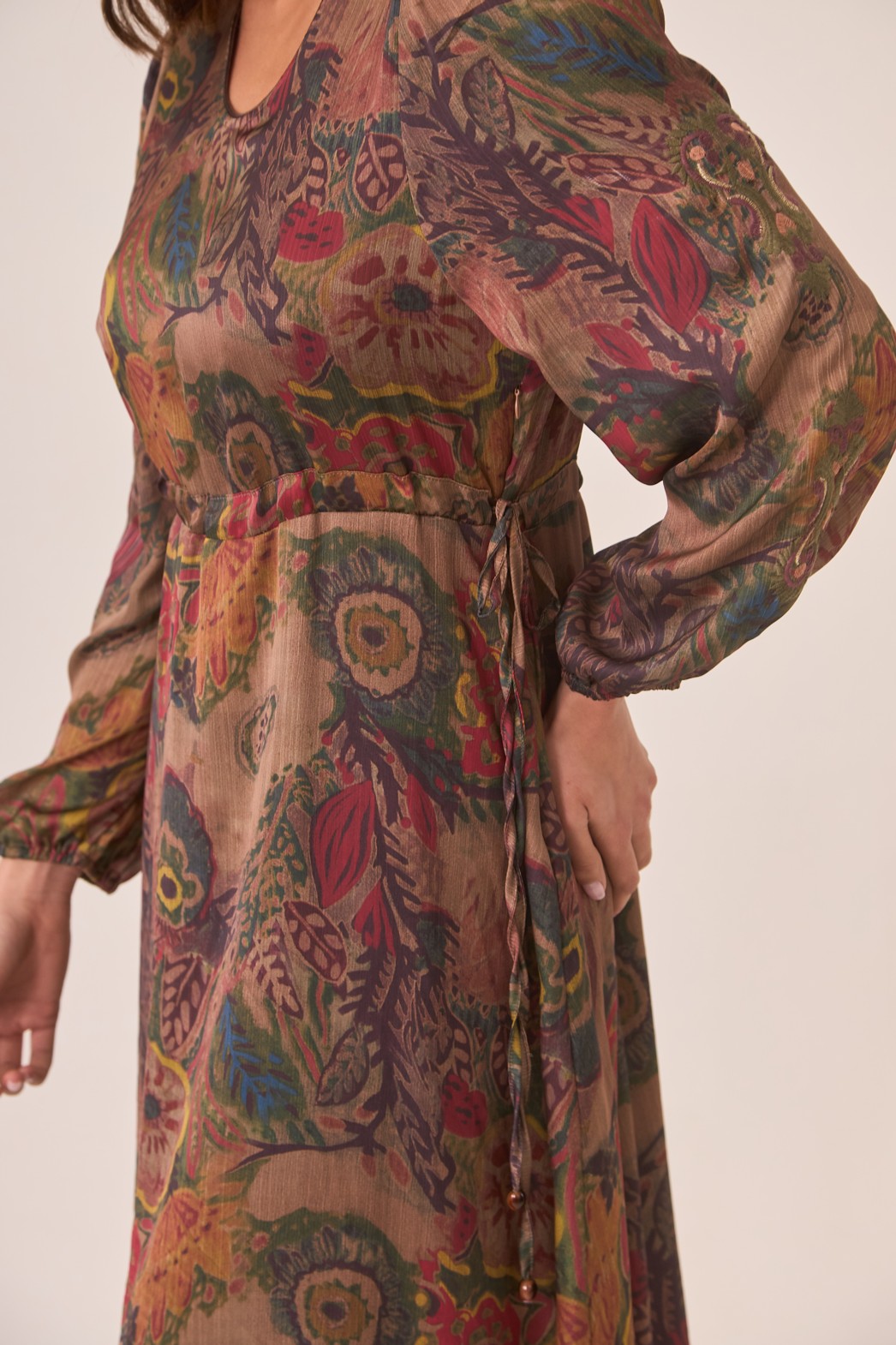 MULTICOLOURED FLOWERS DRESS 3