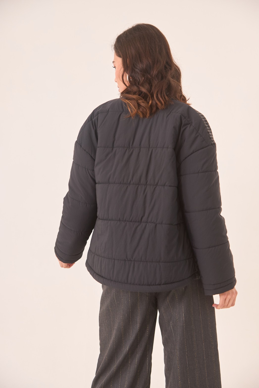 CHAQUETA ACOLCHADA COMBINADA 1