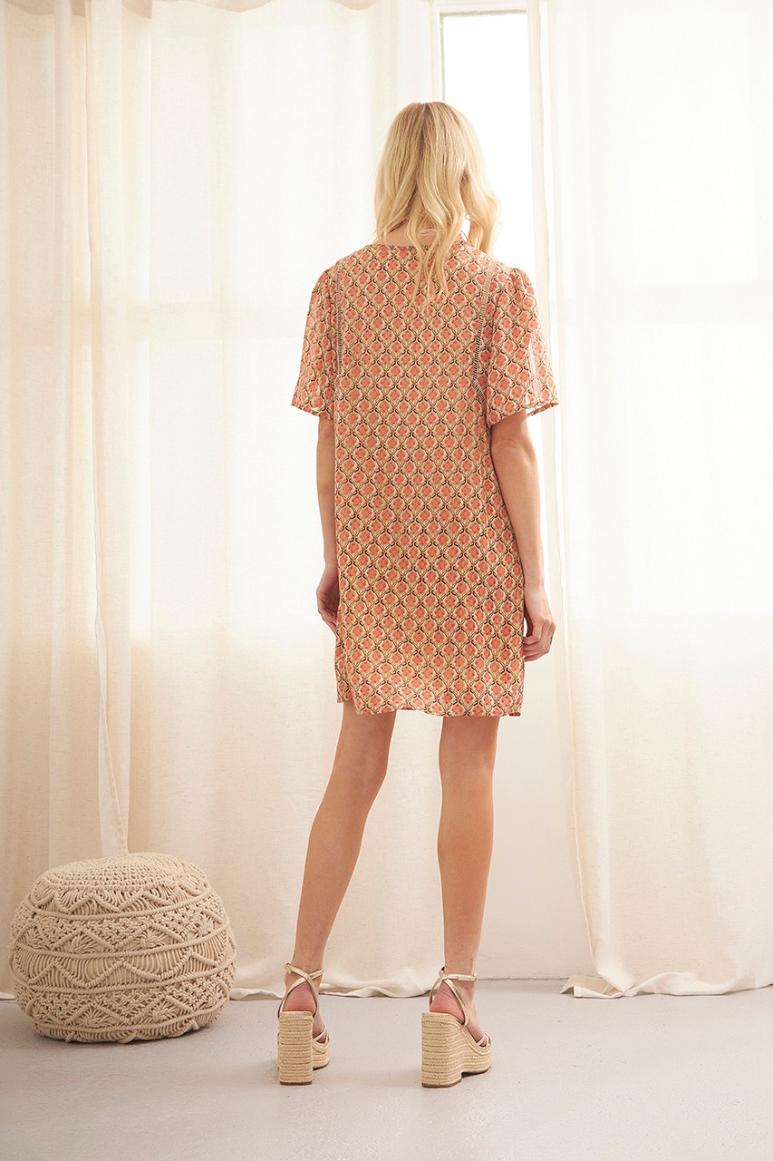 SHORT PRINTED DRESS 3