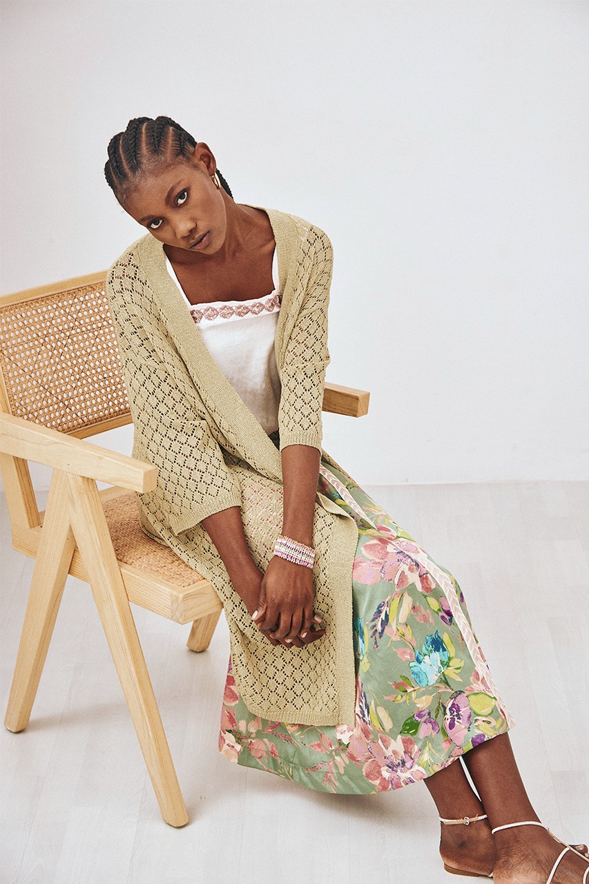 PRINTED PAREO MIDI SKIRT 1