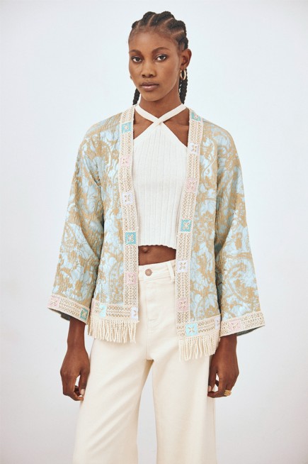 KIMONO JACQUARD 