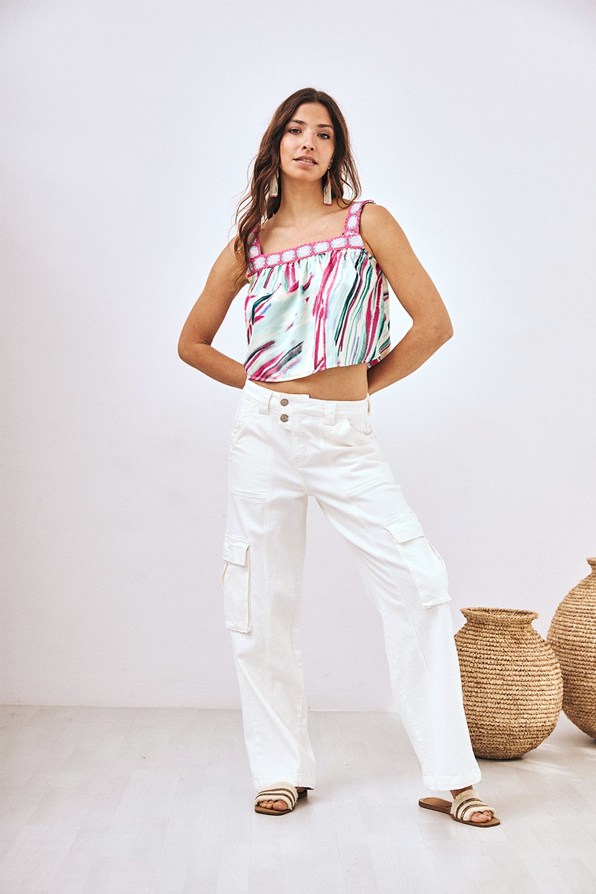 CROP TOP ESTAMPADO CROCHET 1