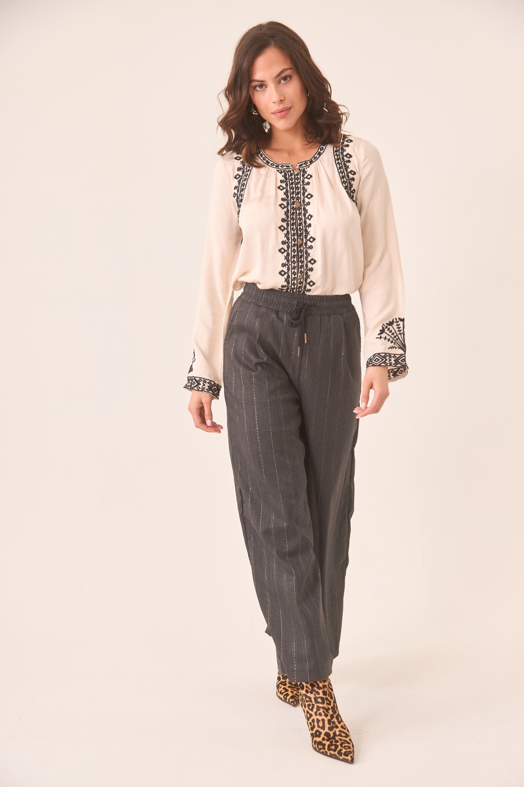 DIPLOMATIC STRIPE JOGGING PANTS 1