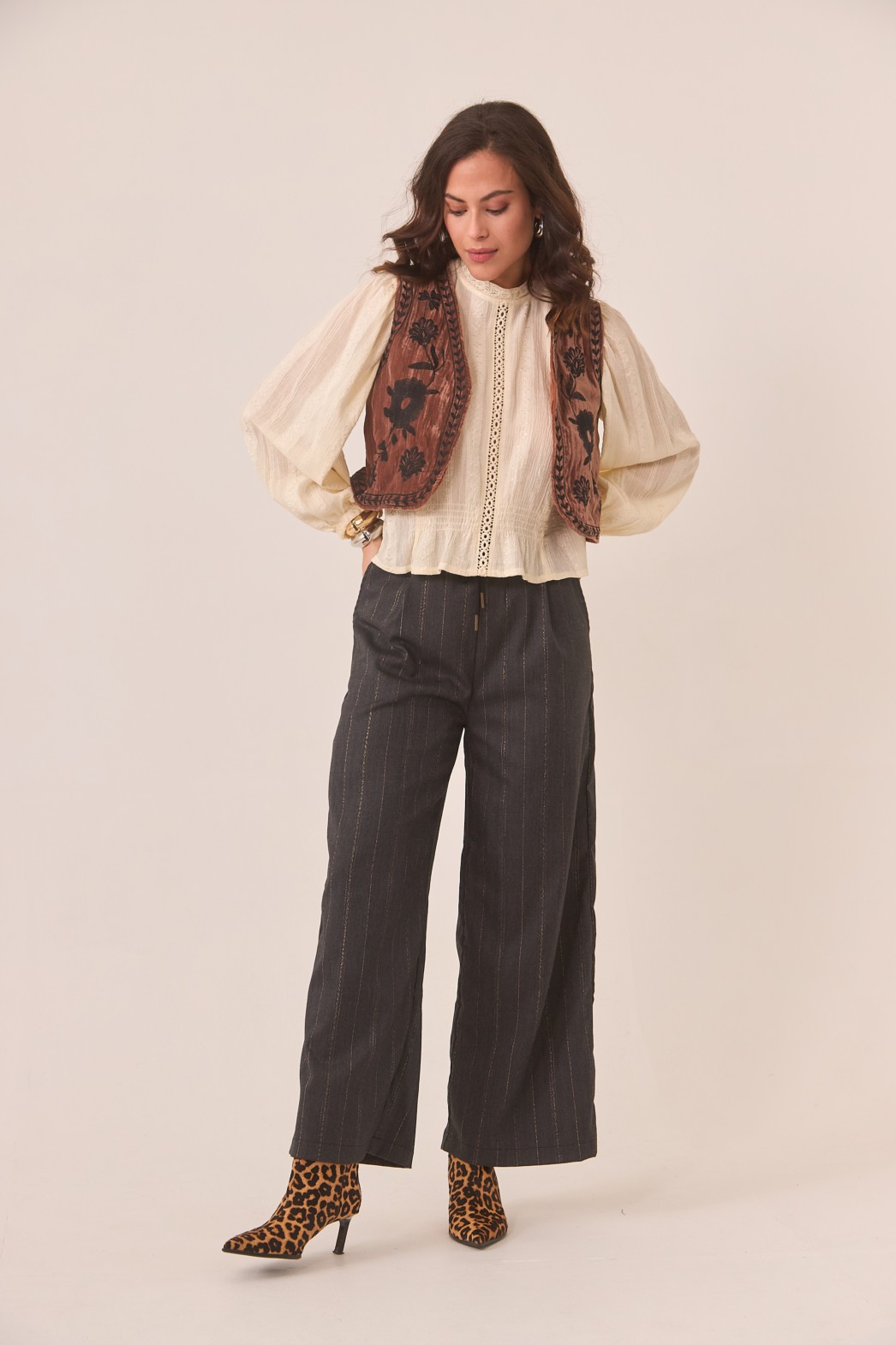 DIPLOMATIC STRIPE JOGGING PANTS 