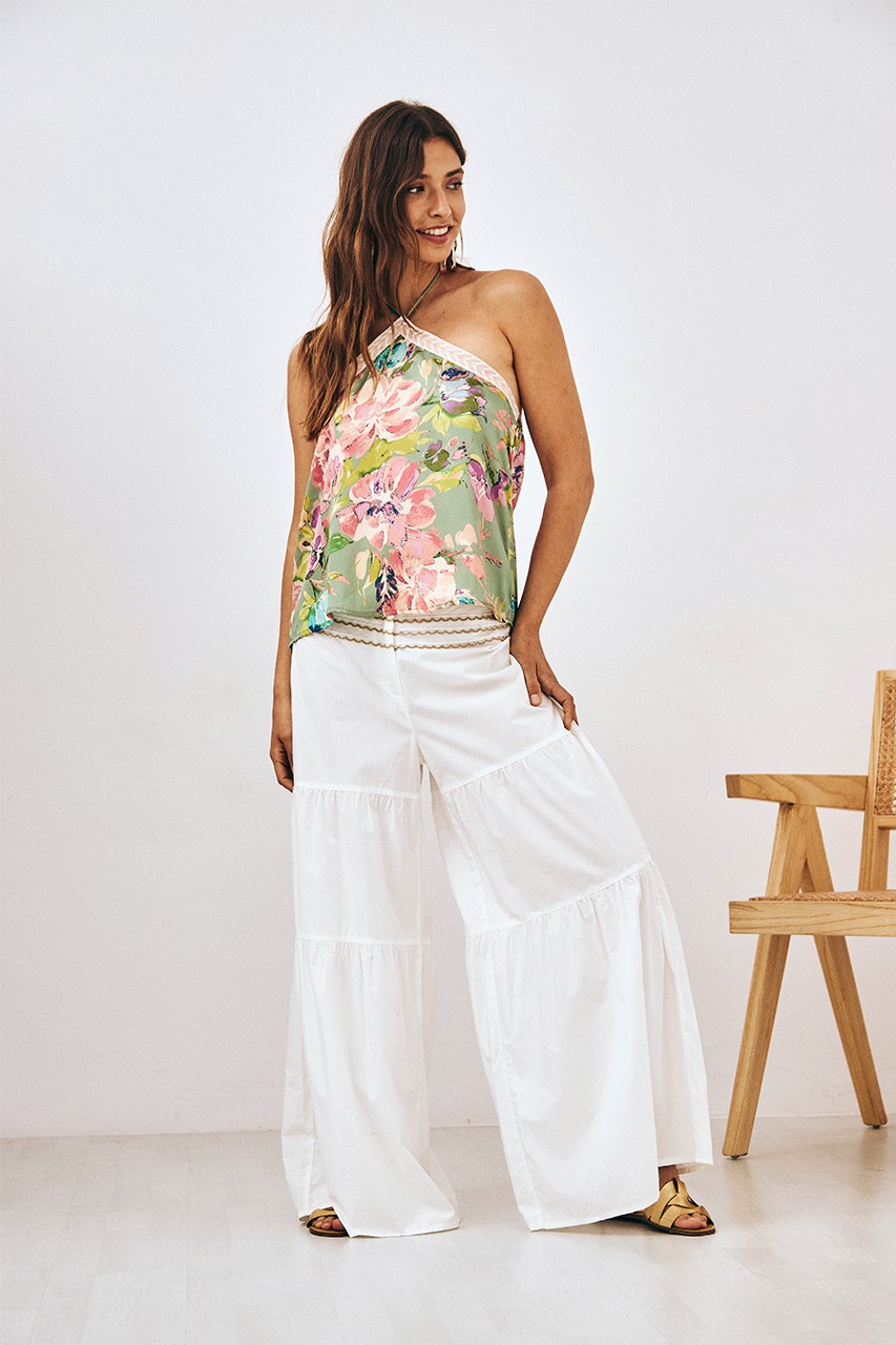 FLORAL HALTER TOP 2