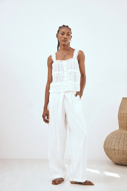 TOP BLONDA CROCHET