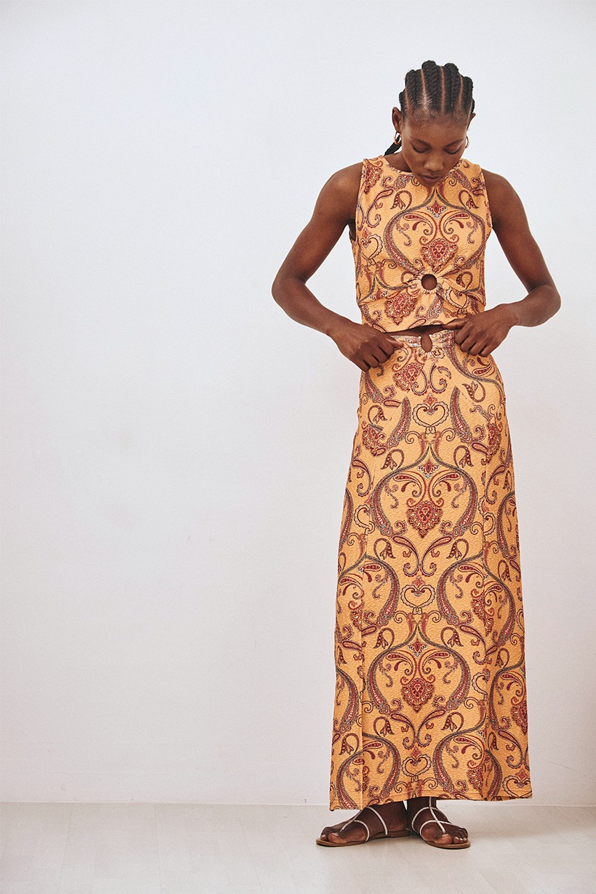 RING PAISLEY SKIRT 1