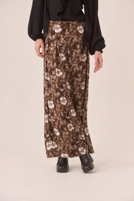 TIE DYE FLOWERS PALAZZO PANTS