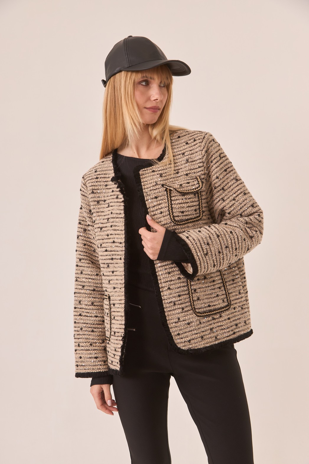 ABRIGO TWEED FANTASÍA