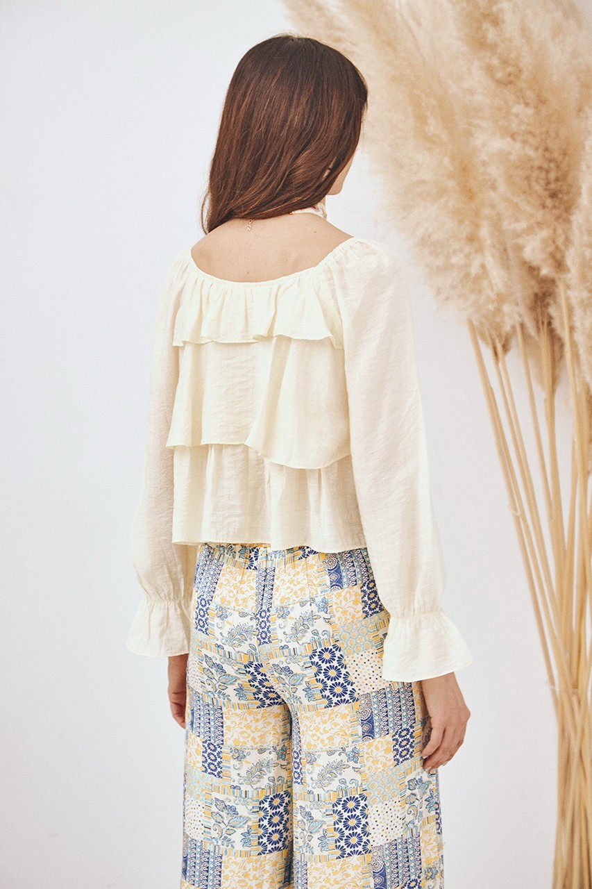 BLUSA VOLANTES BOTONES 2