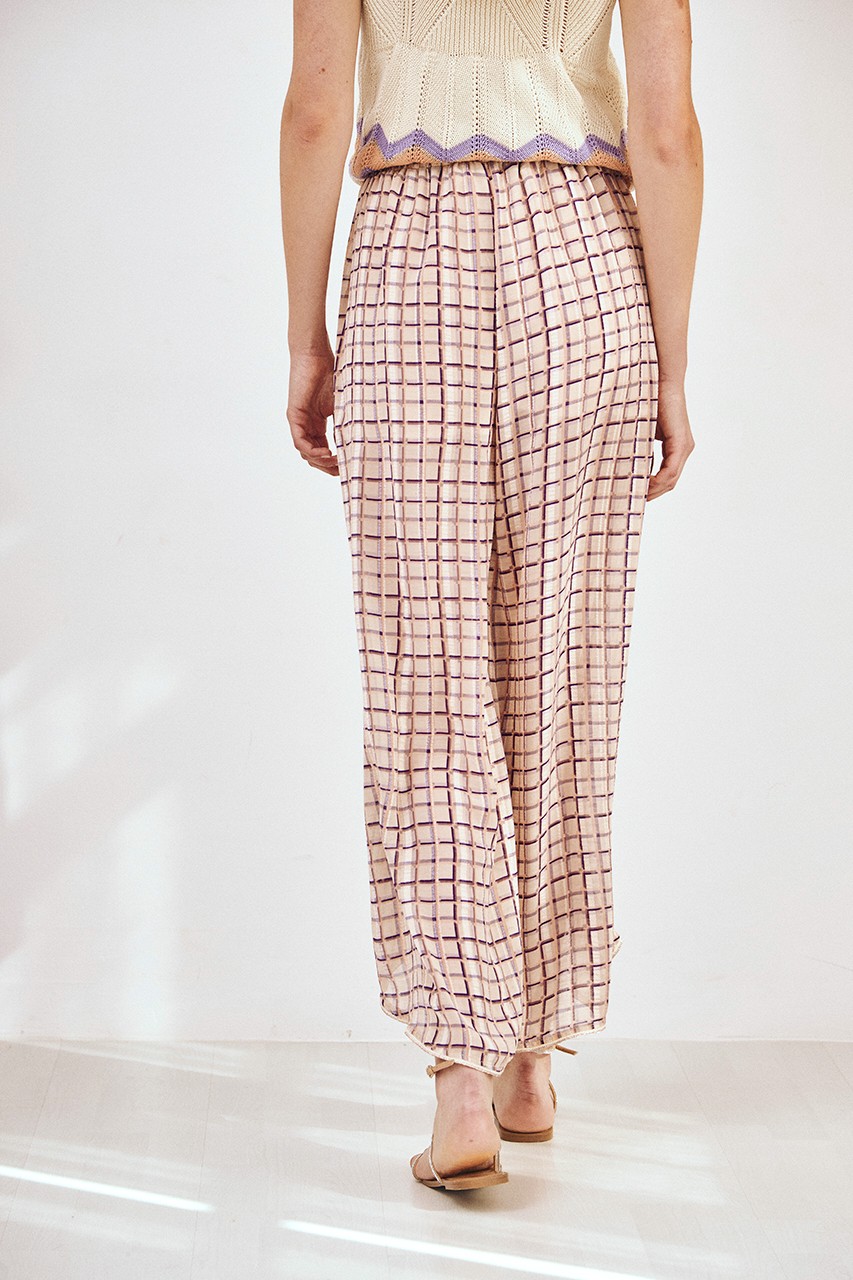 PANTALON FLUIDO CUADROS
