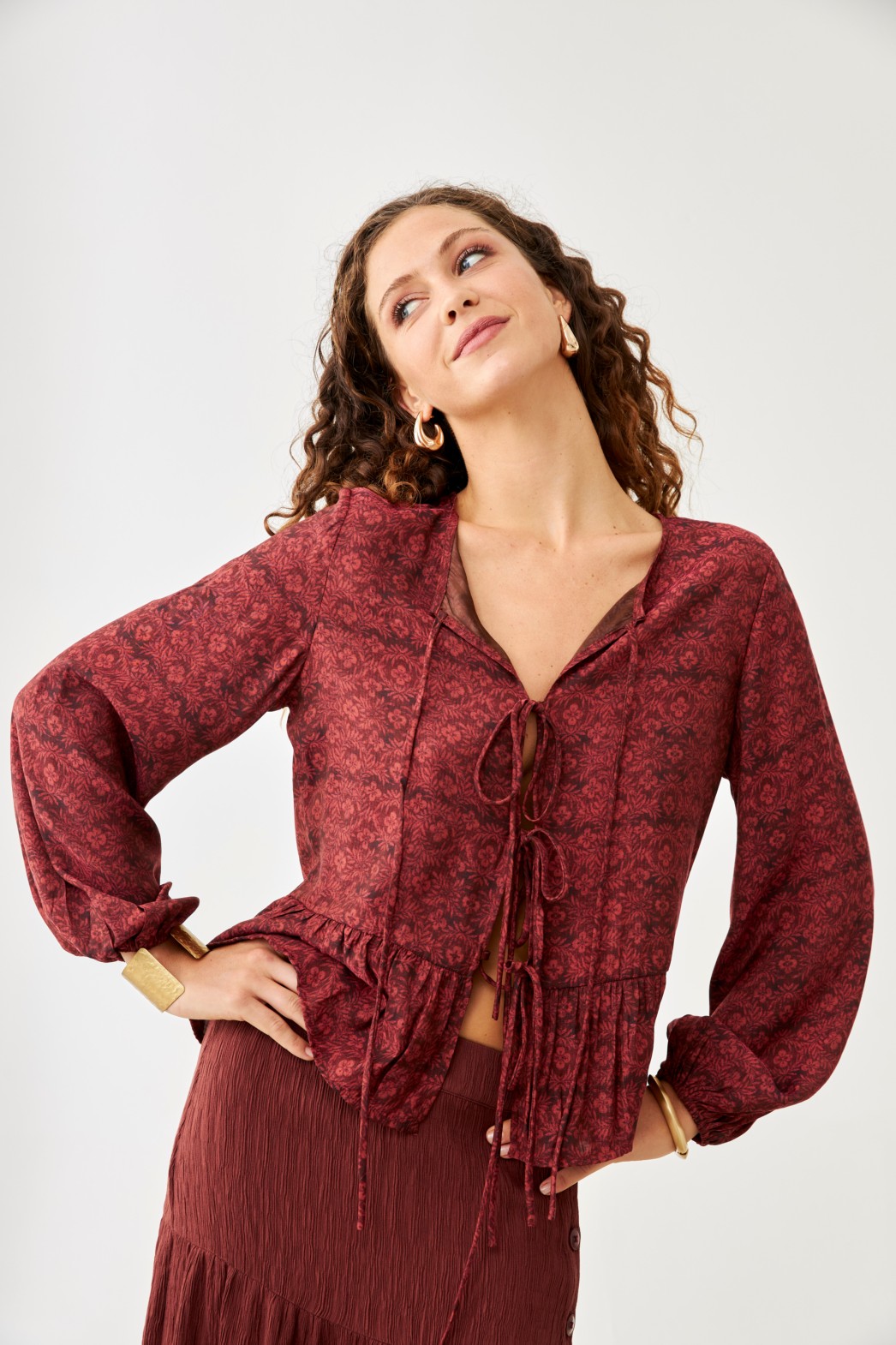 BLUSA FLORAL LAZOS 1