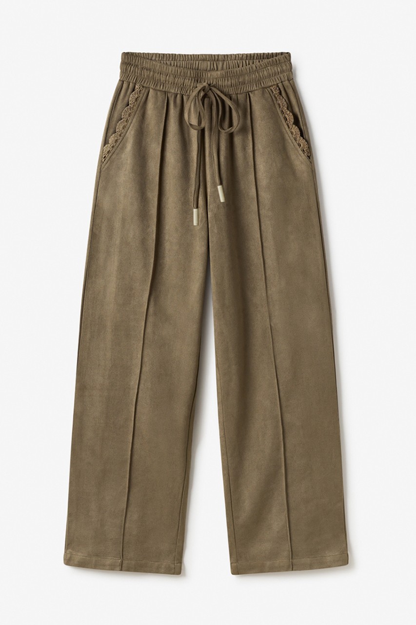 Pantalon antelina clearance
