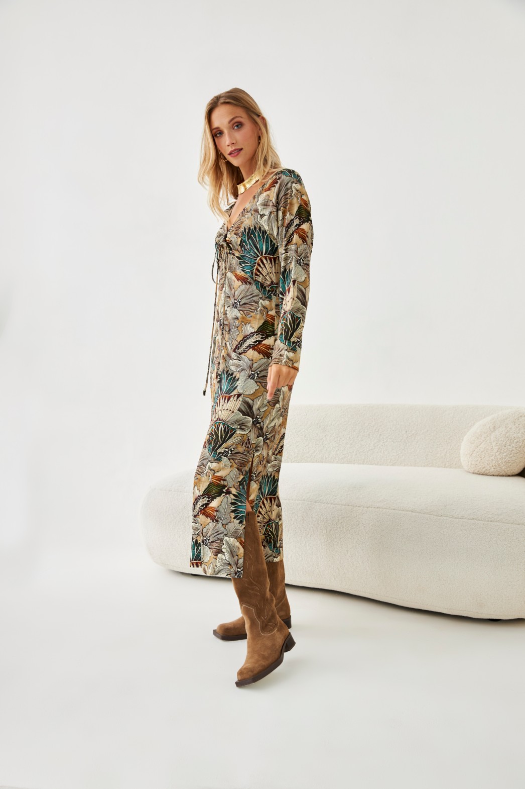 VESTIDO FLORAL RETRO 1