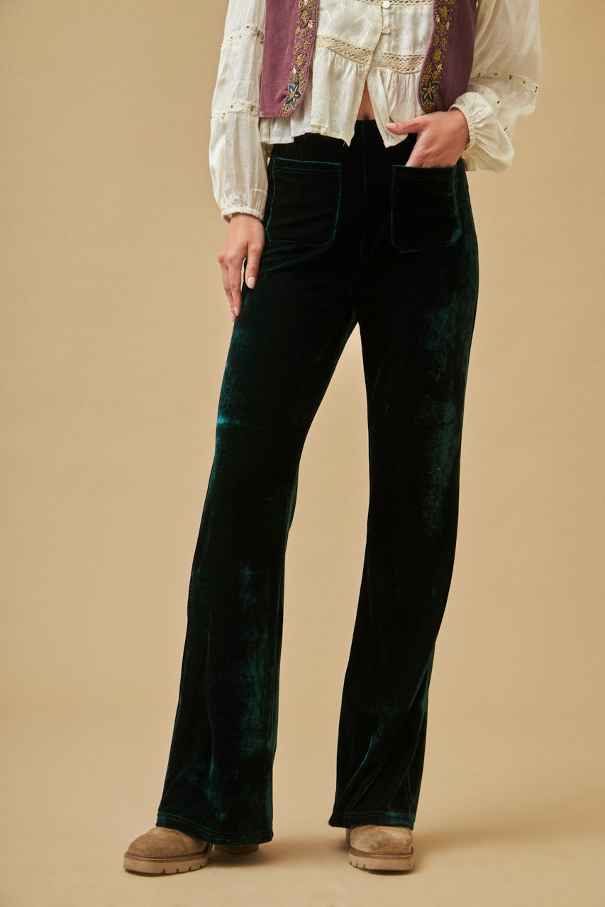 VELVET TROUSERS