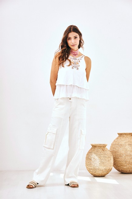 TOP VOLANTES TACHUELAS