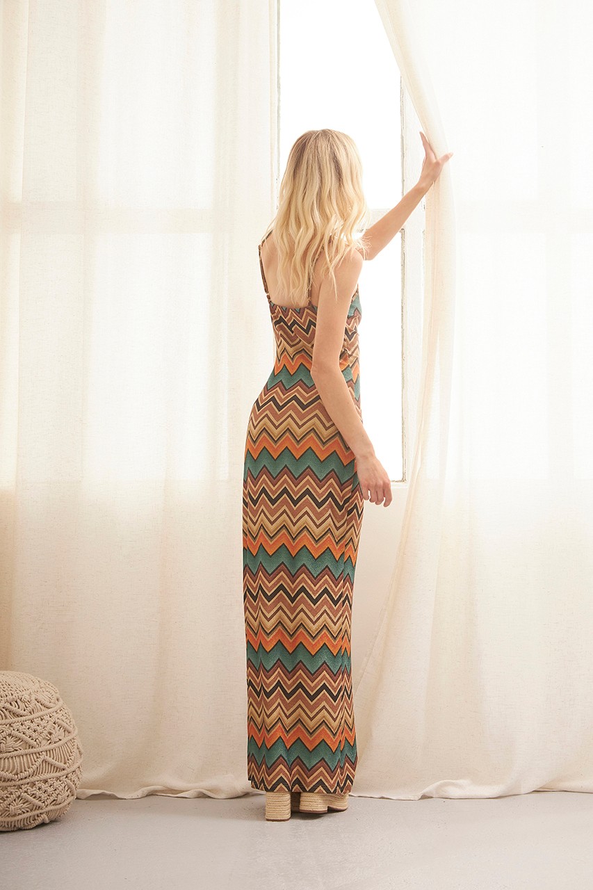 FITTED LONG DRESS 2
