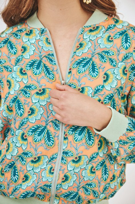 CHAQUETA BOMBER PLANTAS