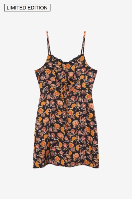 VESTIDO LENCERO FLORES