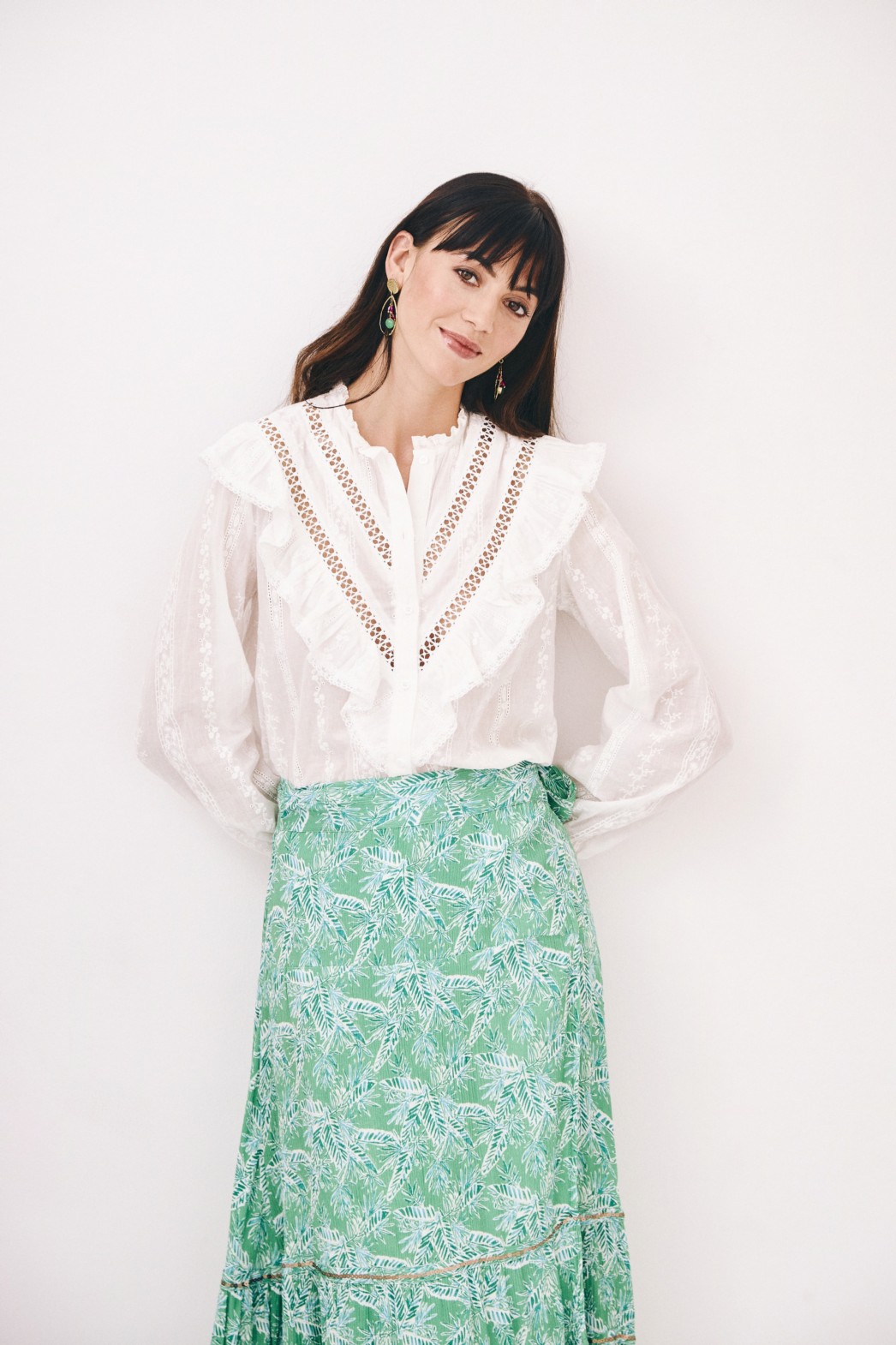 BLUSA CANESÚ VOLANTE