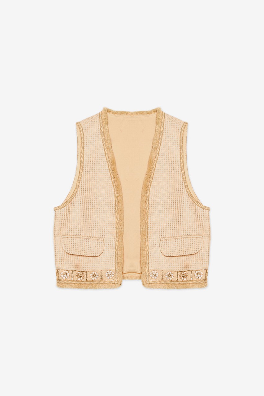 TRIMMED VEST 5