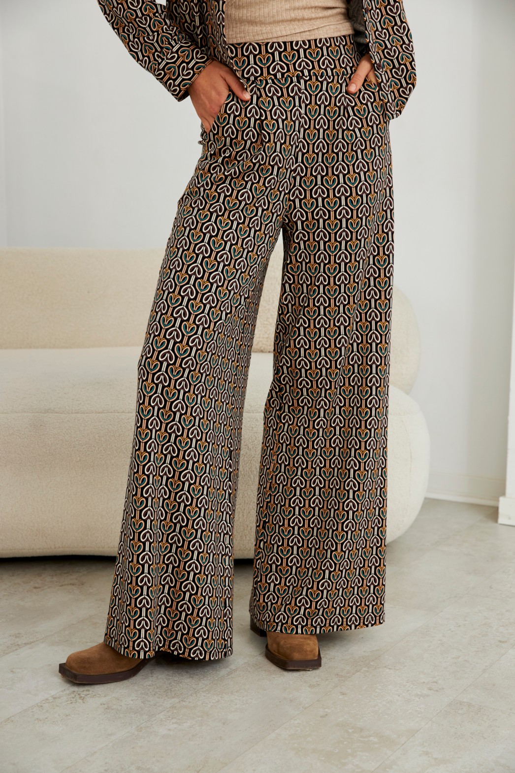 PANTALON PALAZZO PUNTO VISCOSA ESTAMPADO