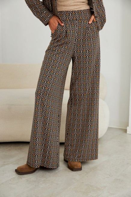 PANTALON PALAZZO PUNTO VISCOSA ESTAMPADO