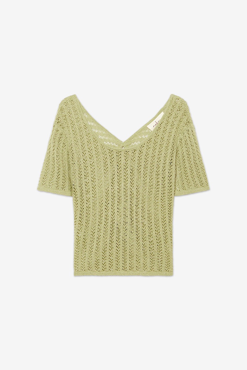 KNIT T-SHIRT WITH OPENINGS 5