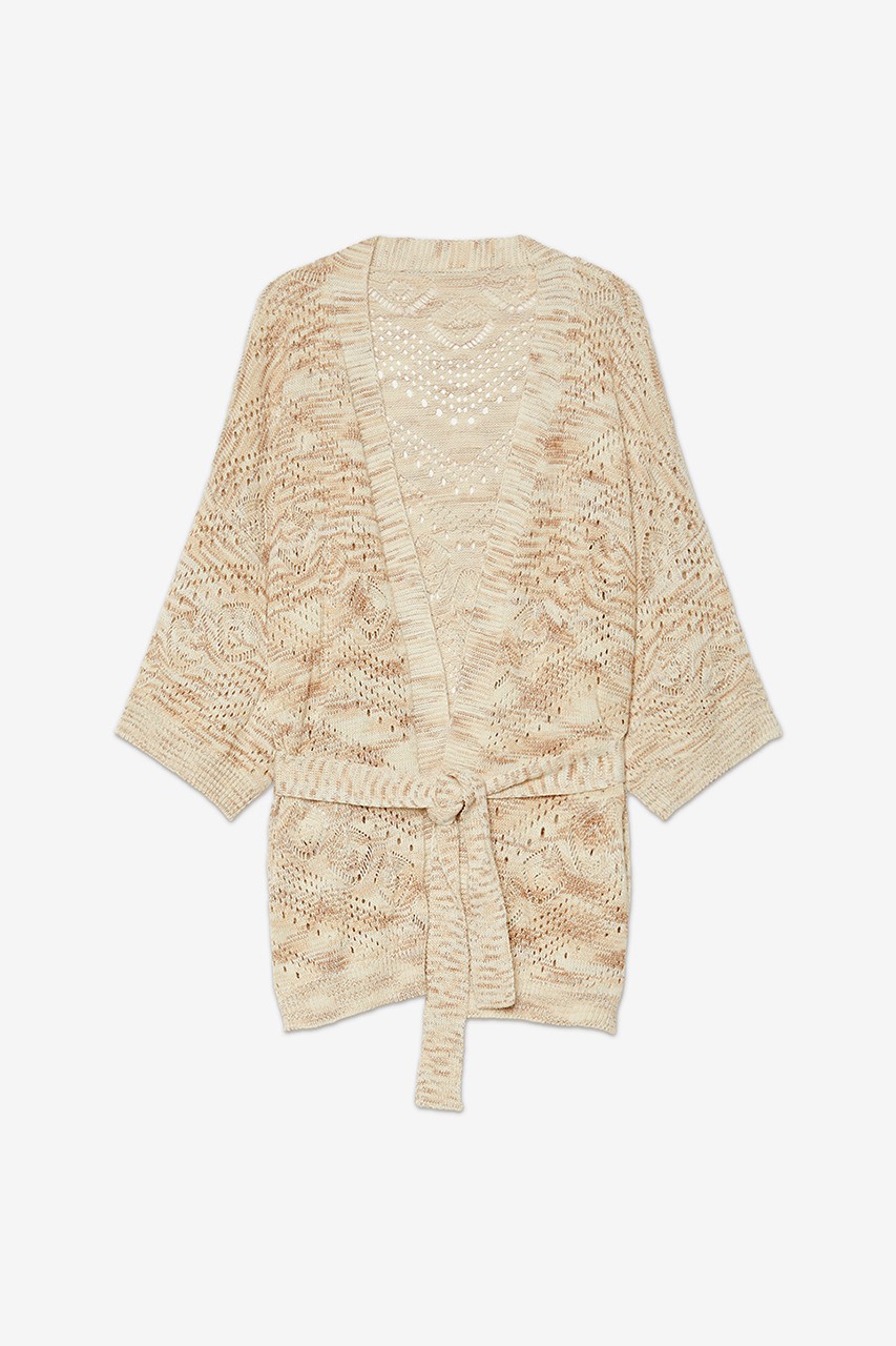 OPEN WEAVE KIMONO 3