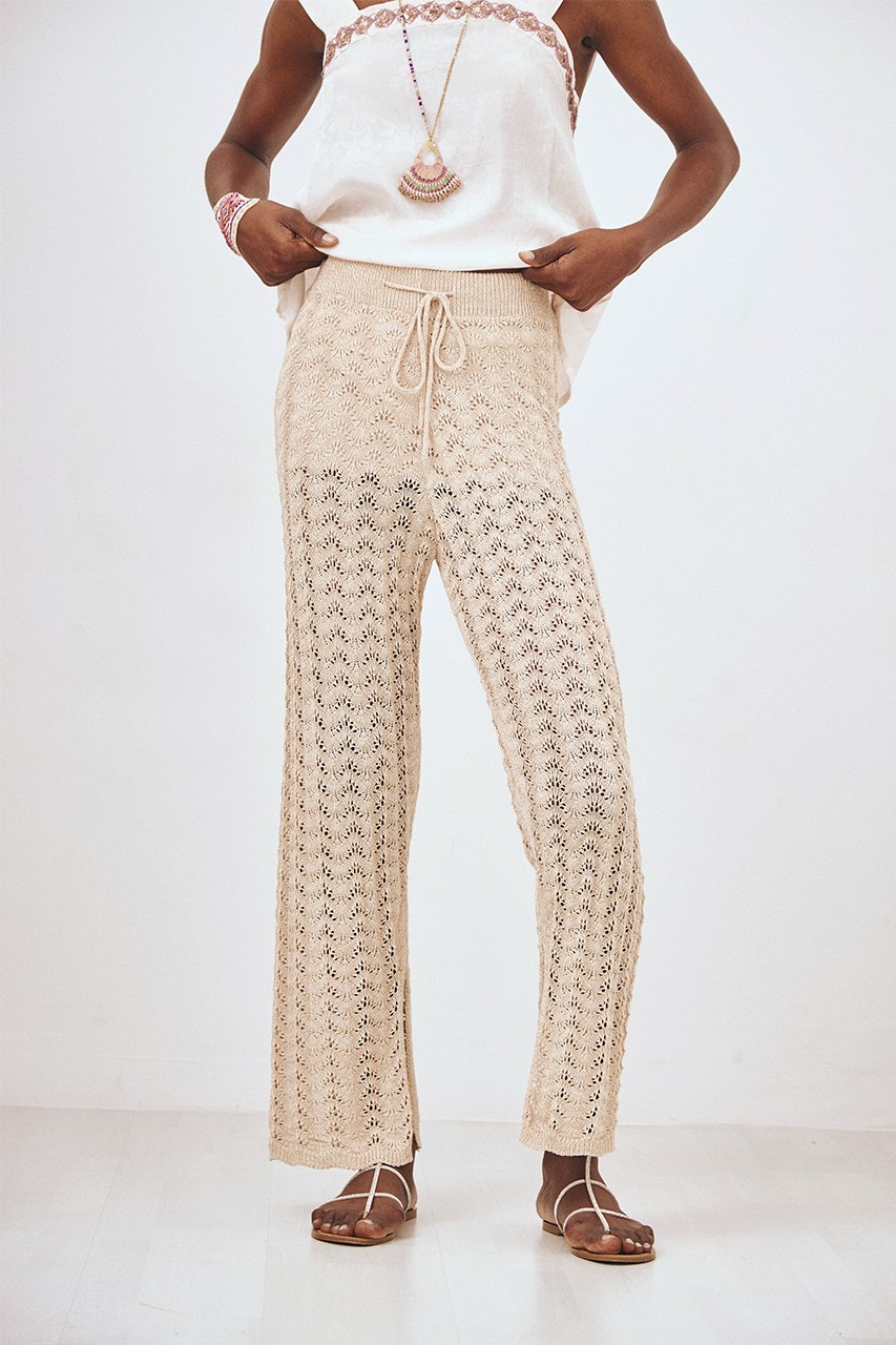 OPENWORKS KNITTED PANTS