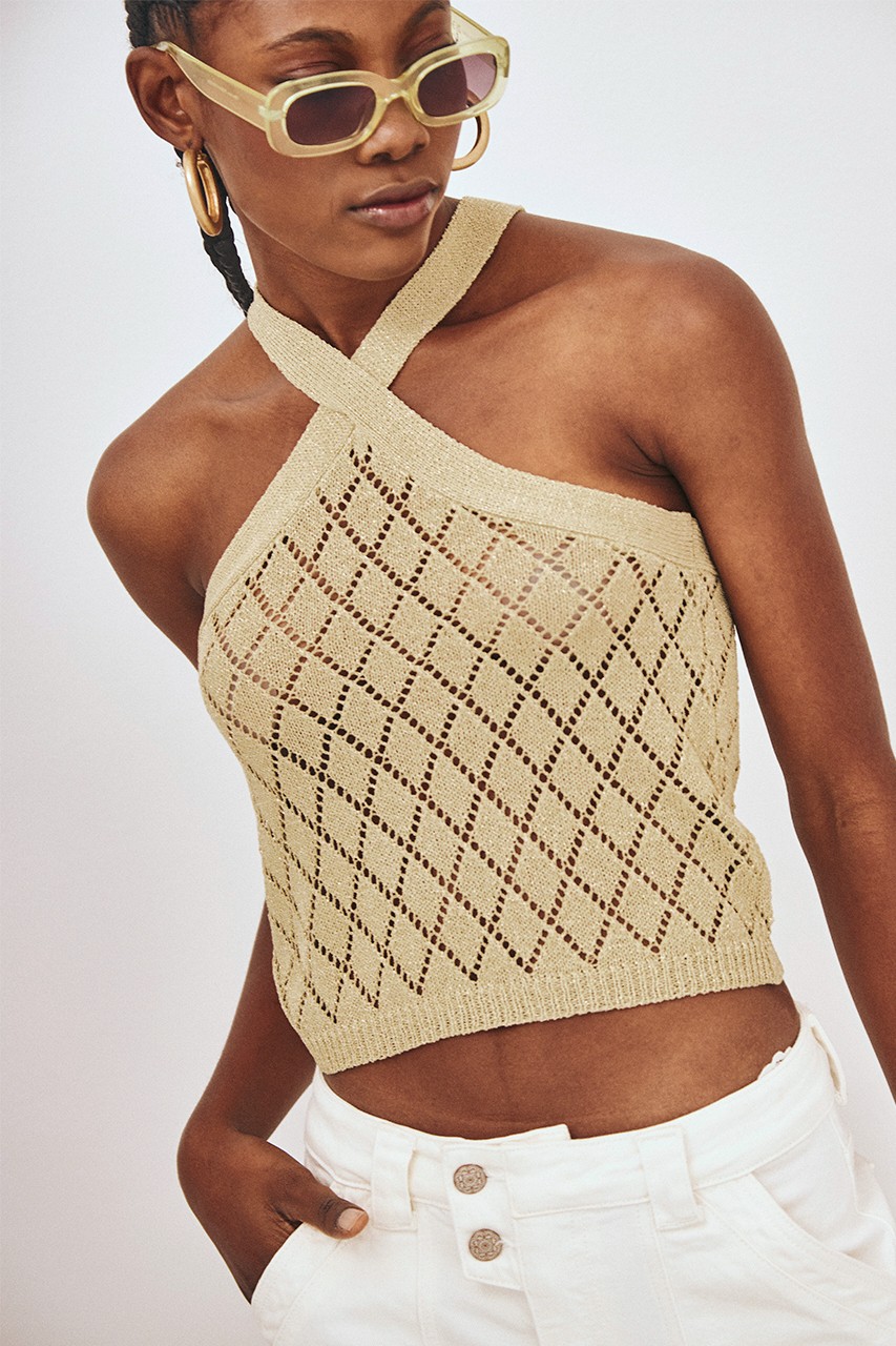 TOP BÁSICO HALTER CALADO 5