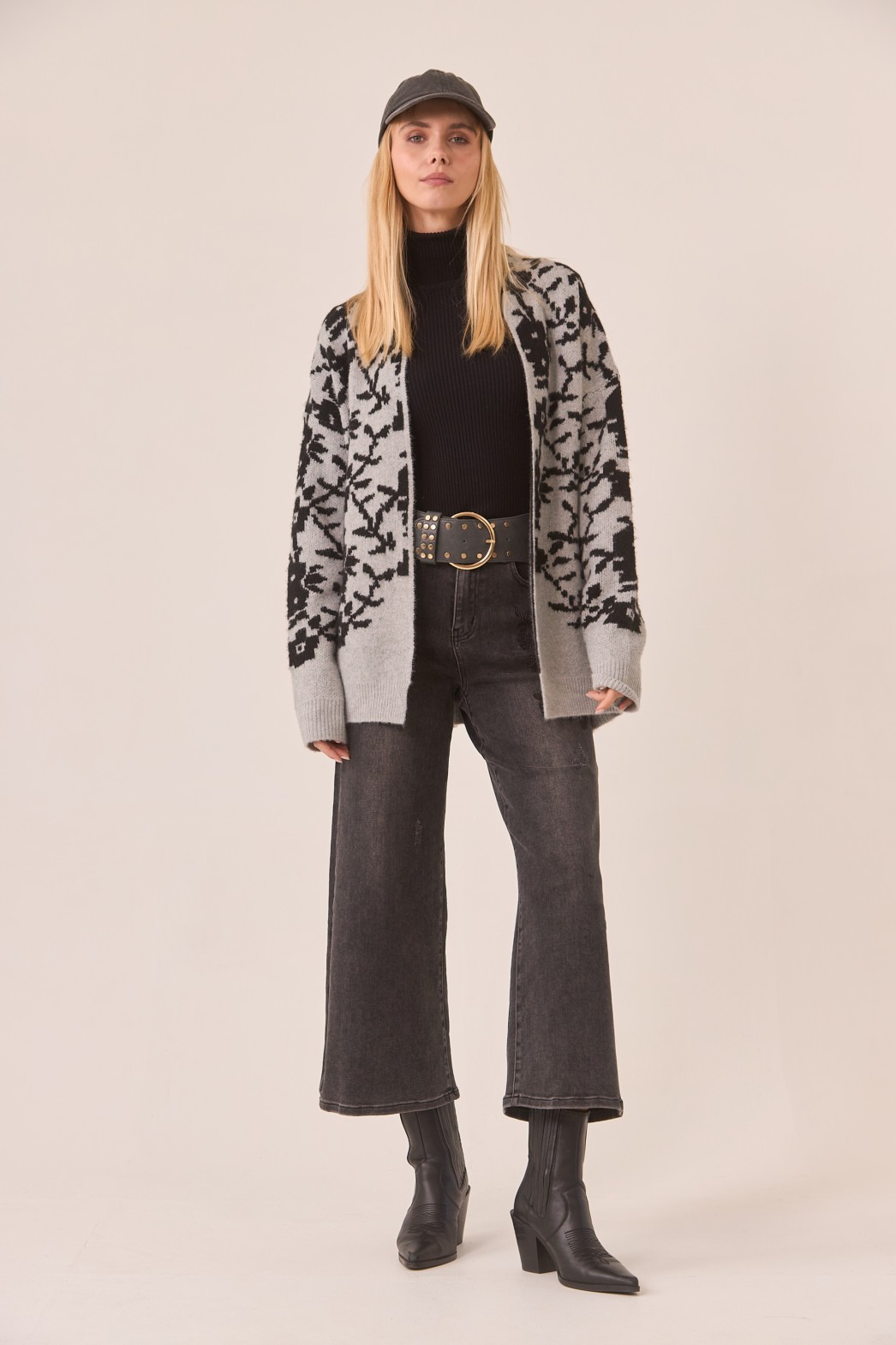 CARDIGAN JACQUARD FLORAL 3