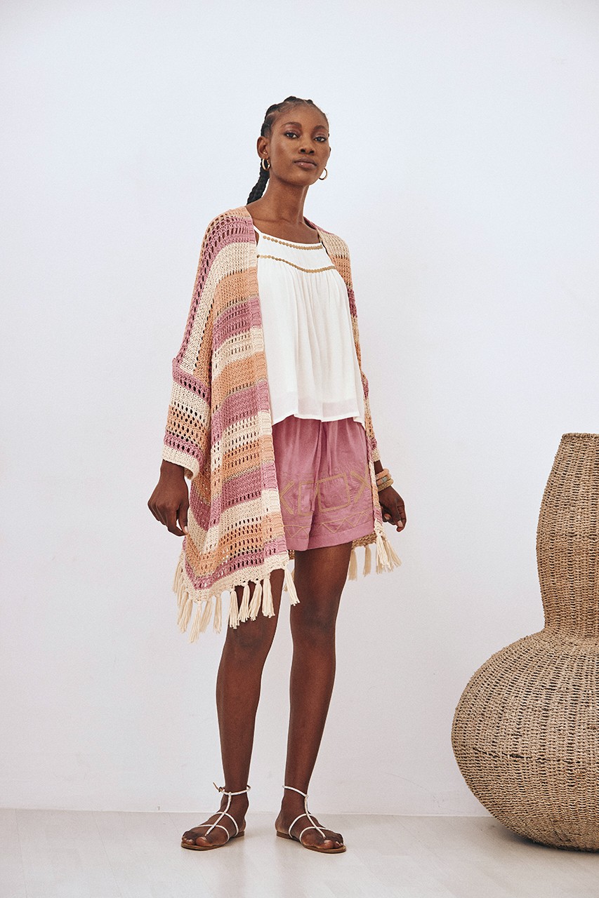 KIMONO LARGO RAYAS FLECOS 1