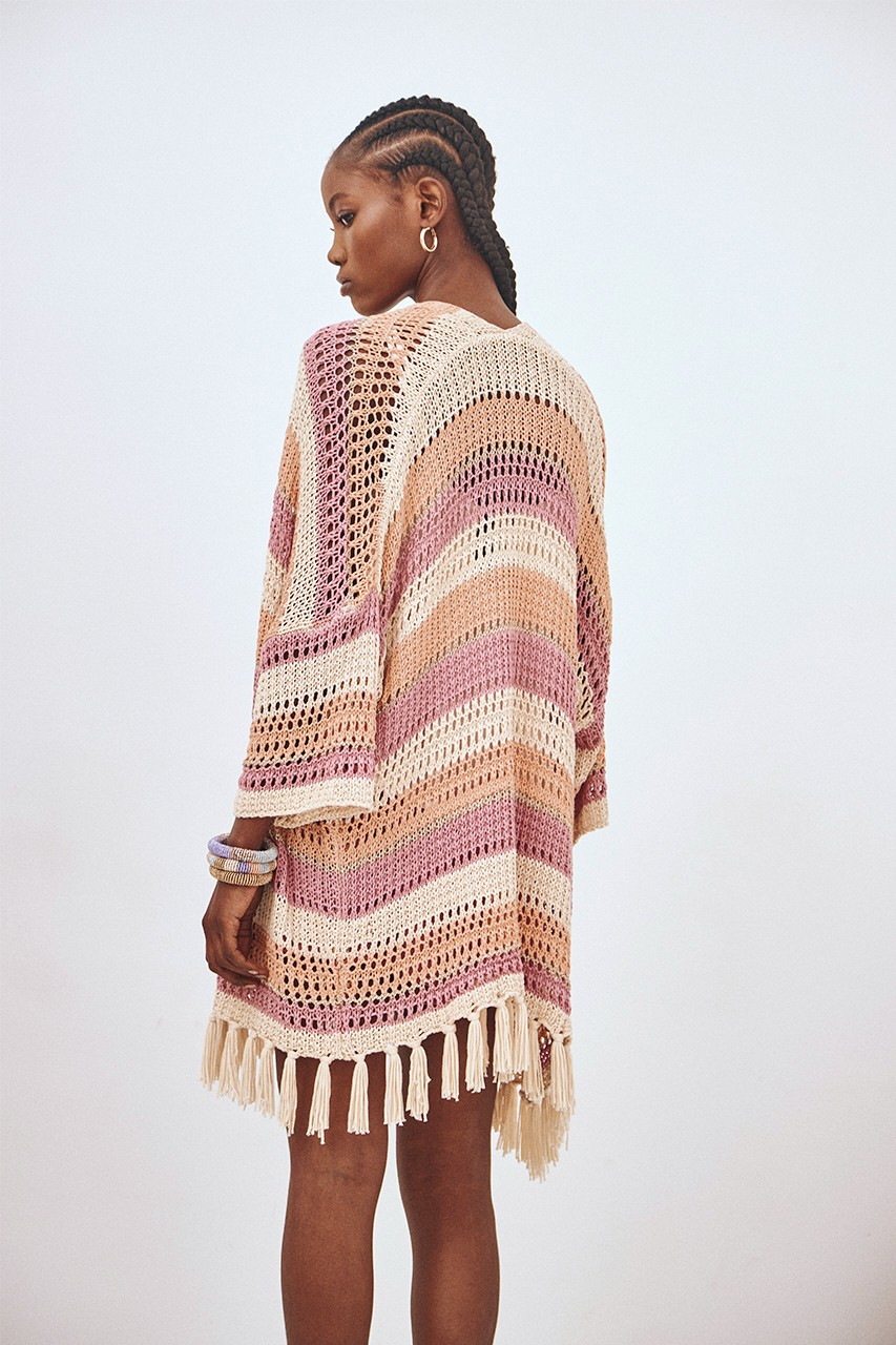KIMONO LARGO RAYAS FLECOS 4