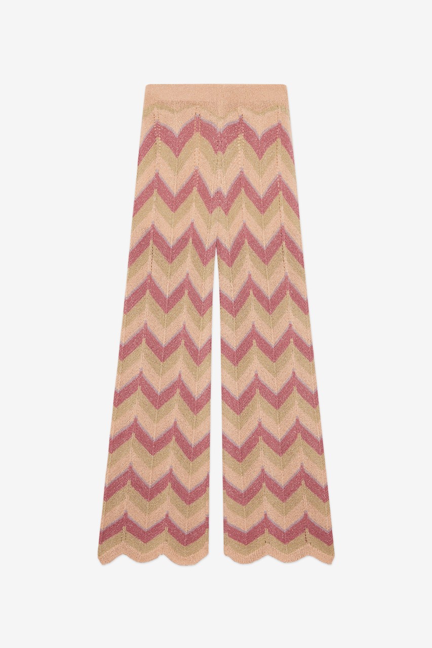 JACQUARD TRICOLOR TROUSERS 5