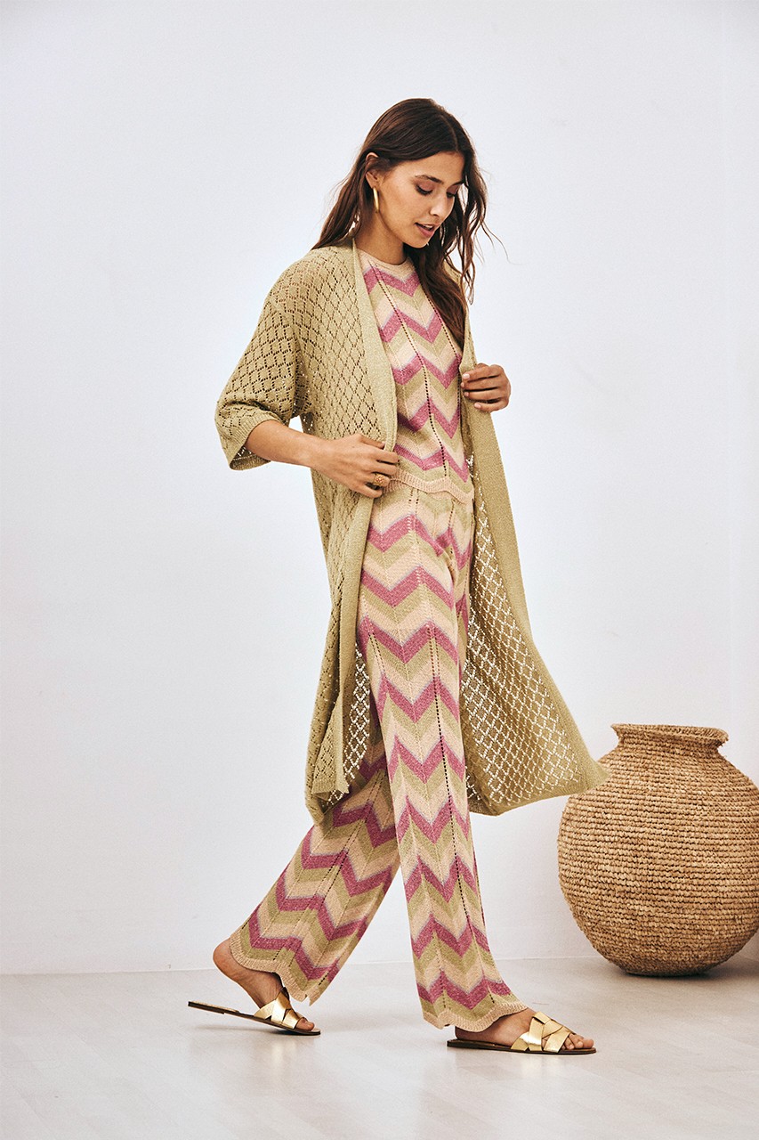 TRICOLOR JACQUARD TOP 1