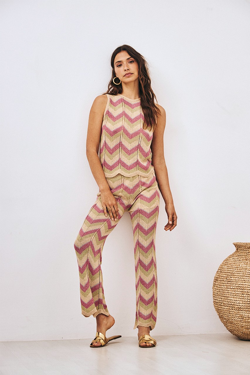 TRICOLOR JACQUARD TOP 2