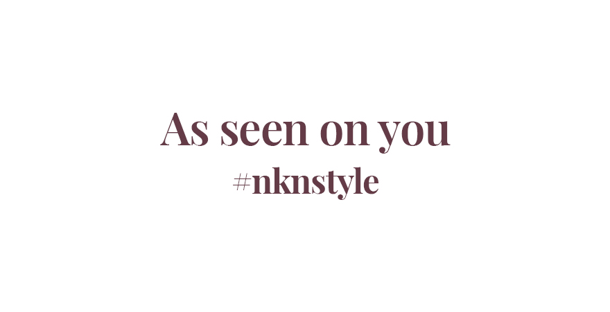 The #nknstyle of influencers 