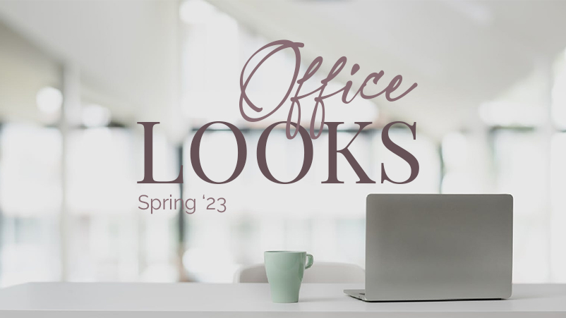 Spring office looks. 2023 trends